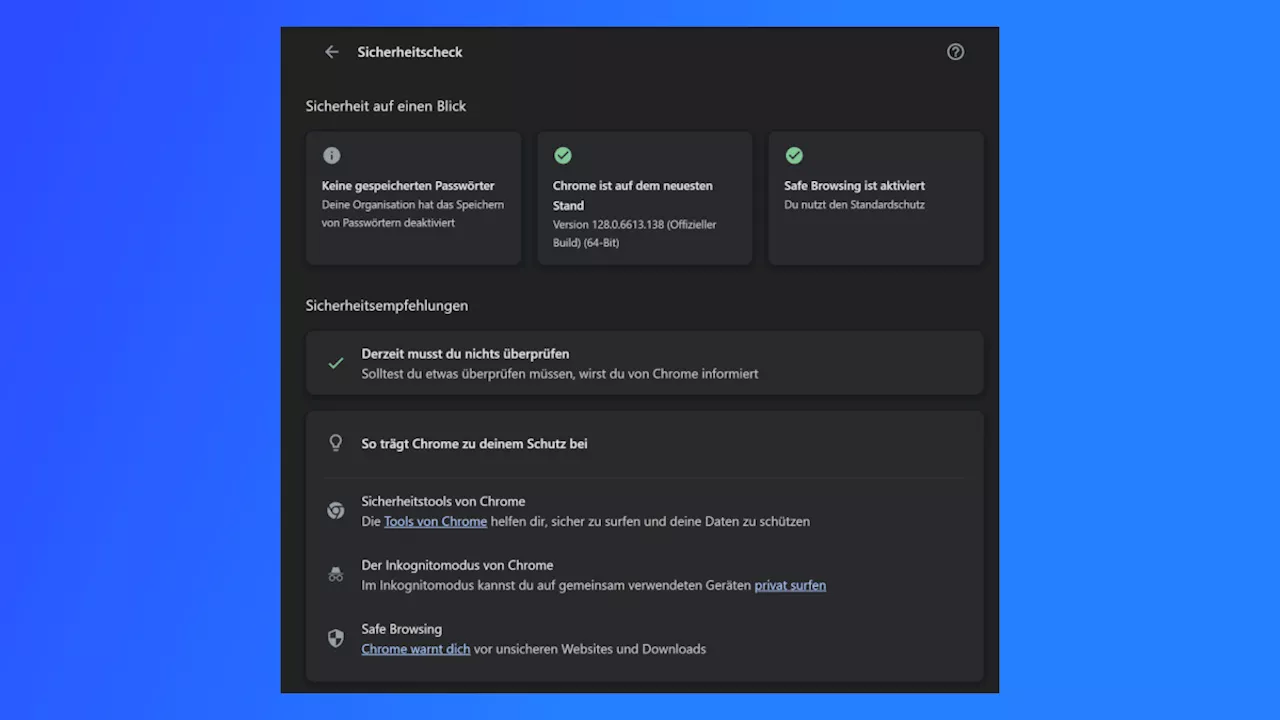 Google Chrome: Überarbeiteter Sicherheitscheck soll Schutz verbessern