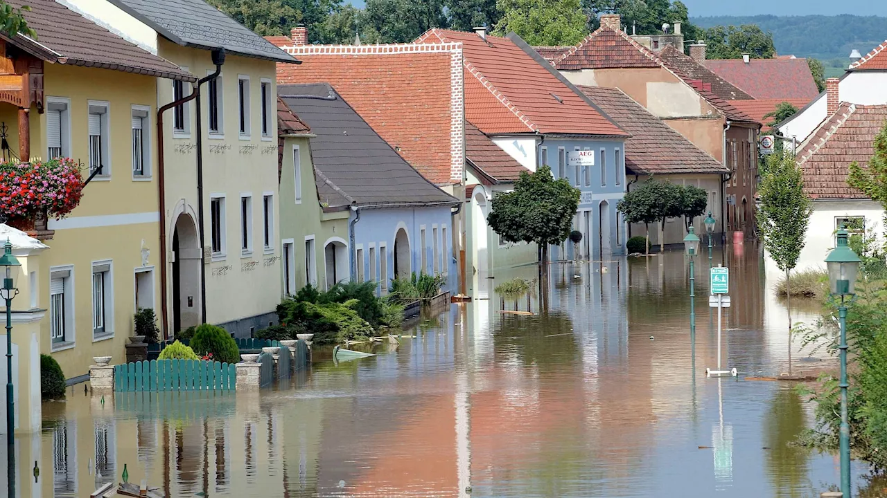 Hochwasser in Österreich: Schäden werden sichtbar - Extremwetter durch Klimawandel