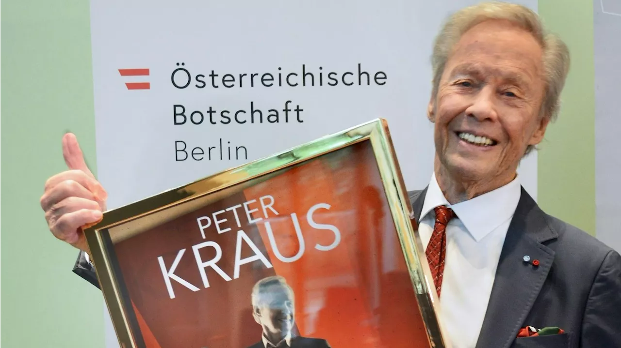 'Österreich bleibt Heimat' - Peter Kraus: Rock’n’Roller bekommt mit 85 Gold-Status