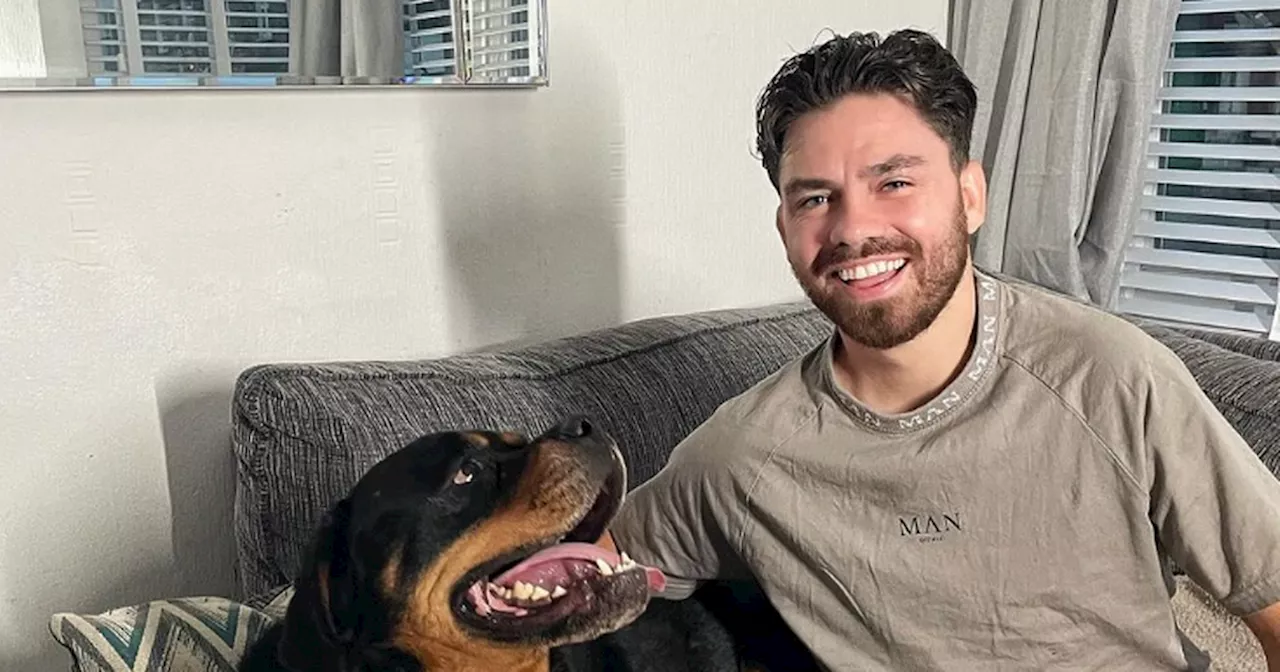 Ryan Curtis reunited with dog 9 months after horror spinal injury