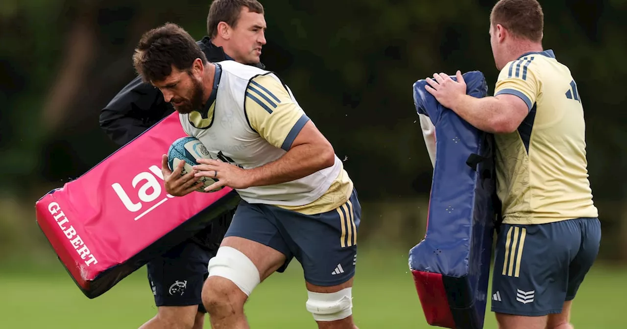 Jean Kleyn back in full training ahead of Munster’s URC opener