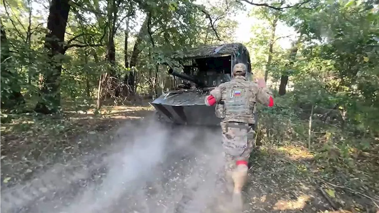 Артиллеристы ВС РФ уничтожили группу боевиков ВСУ в приграничье Курской области