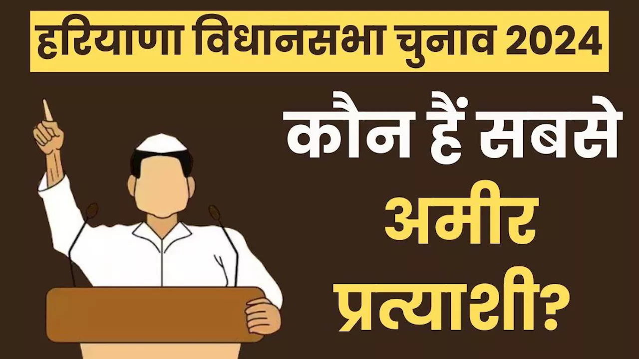 कौन हैं हरियाणा के सबसे अमीर प्रत्याशी? सावित्री जिंदल तक को छोड़ दिया पीछे; 400 करोड़ से भी ज्यादा संपत्ति के हैं मालिक