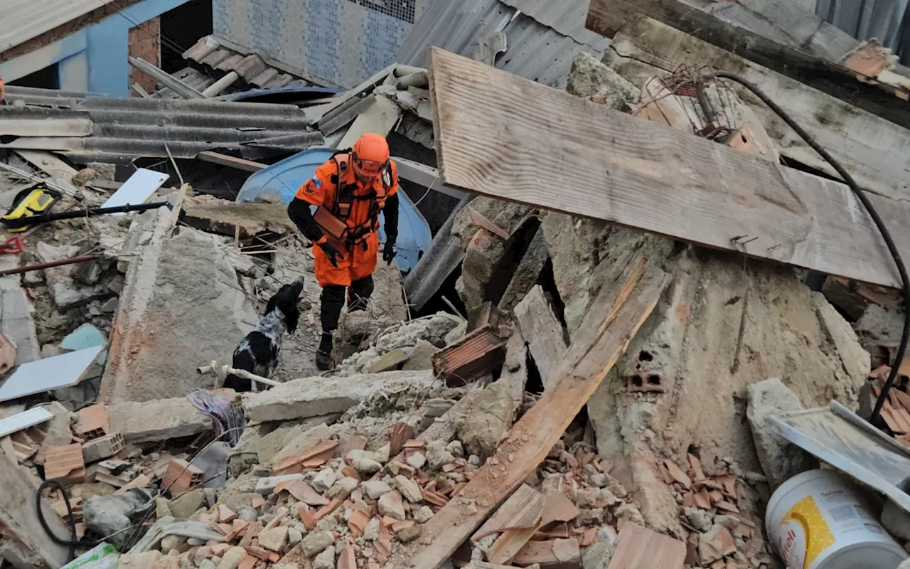 Morre idoso que ficou ferido em desabamento de casa em Cascadura