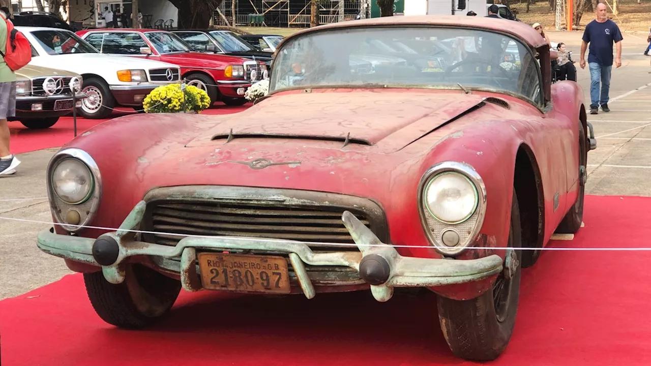 'Carro mais bonito do Brasil', produzido no RJ em 1956 e perdido há décadas, é exposto pela 1ª vez