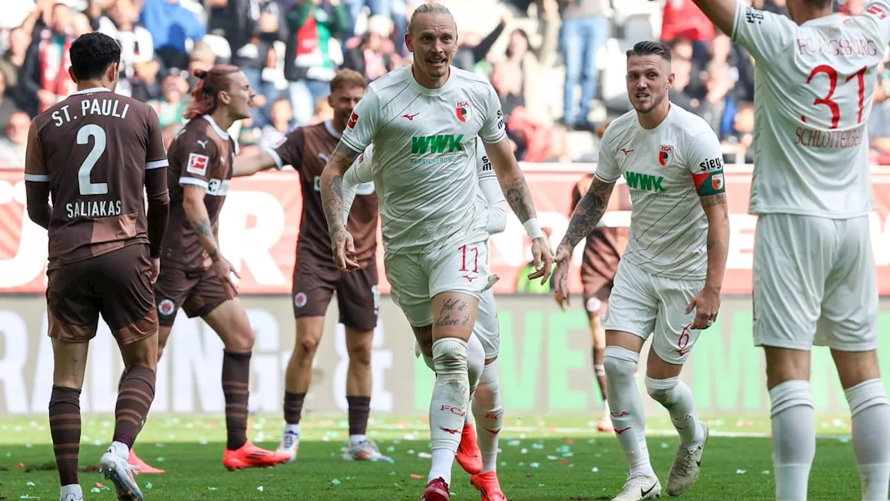 Wolfs feiner Schlenzer: Augsburg feiert ersten Saisonsieg