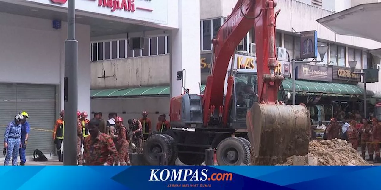 Malaysia Tegaskan Jalan Masjid India Aman Dikunjungi, Lokasi Turis India 'Ditelan' Trotoar