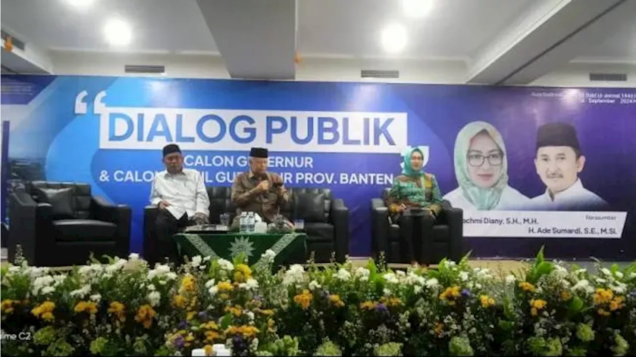 PWM Banten Adakan Dialog Publik Calon Gubernur dan Wakil Gubernur