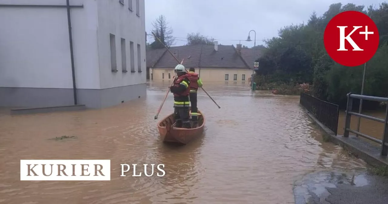 'Lage chaotisch': Wie ein St. Pöltner Stadtteil in der Flut versank