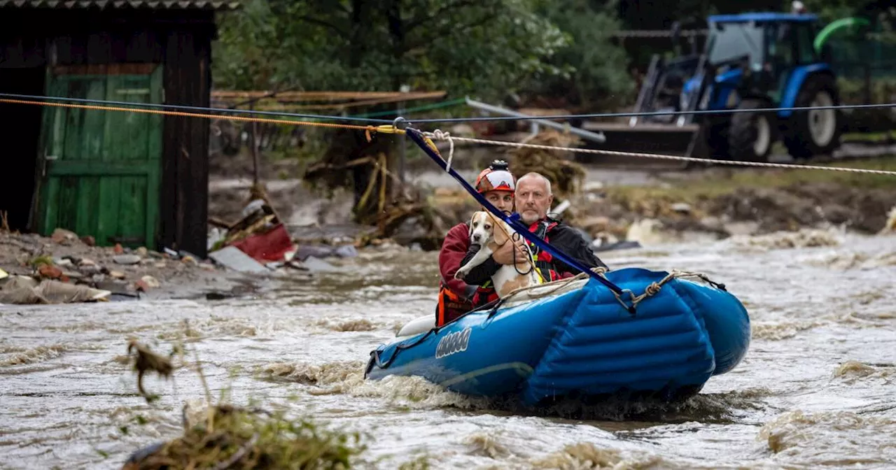 'Wir gehen unter': Ganze Landstriche von Polen bis Rumänien unter Wasser