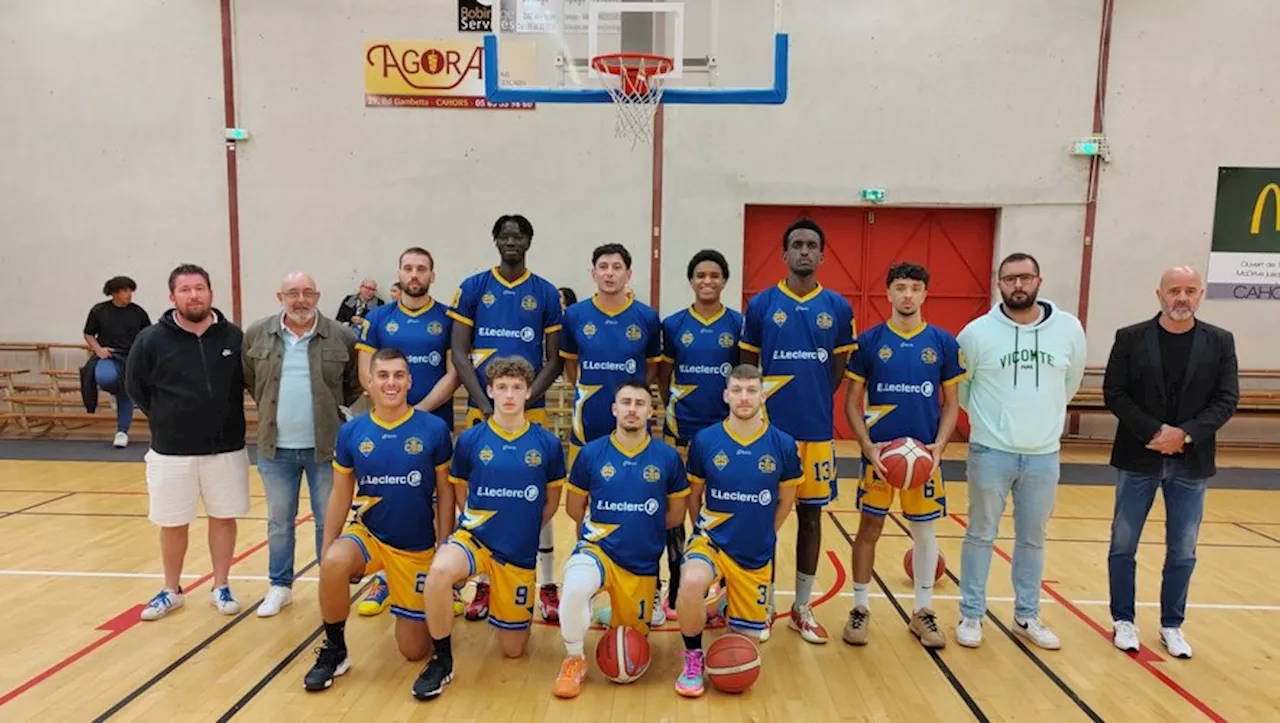 Basket-ball : dernier match de préparation victorieux pour CahorSauzet Basket