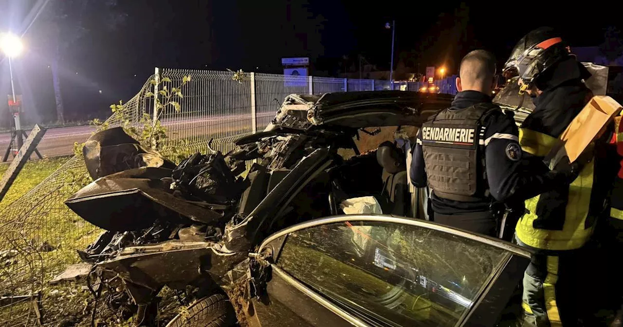 Doubs : quatre Brésiliens qui roulaient à 180 km/h sur une départementale meurent dans un accident