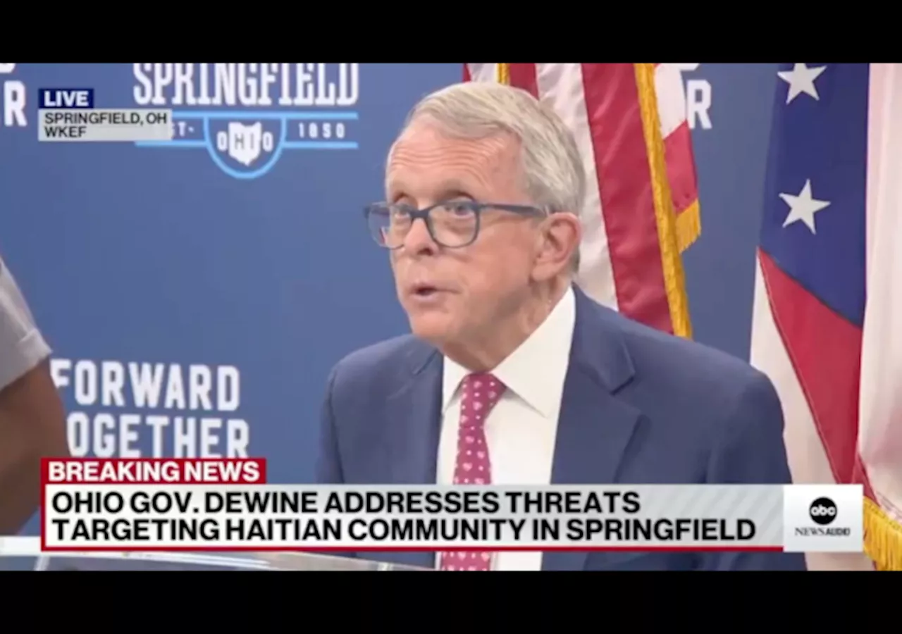 OH Gov. DeWine: Springfield Bomb Threats Were All Hoaxes Originating Overseas