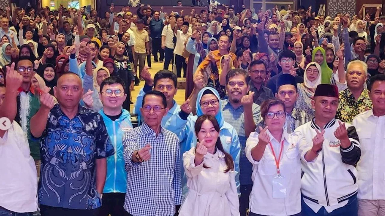 Dari Buruh hingga Pengusaha Dukung Amsakar-Li Claudia di Pilkada Batam