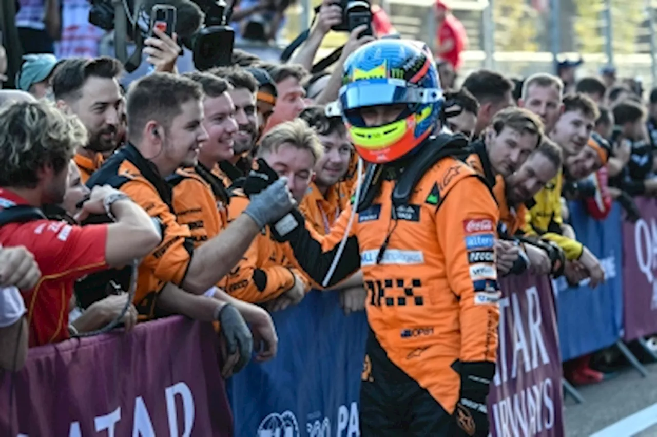 Cool Piastri wins in Baku as McLaren topple Red Bull in Formula 1 teams’ title race