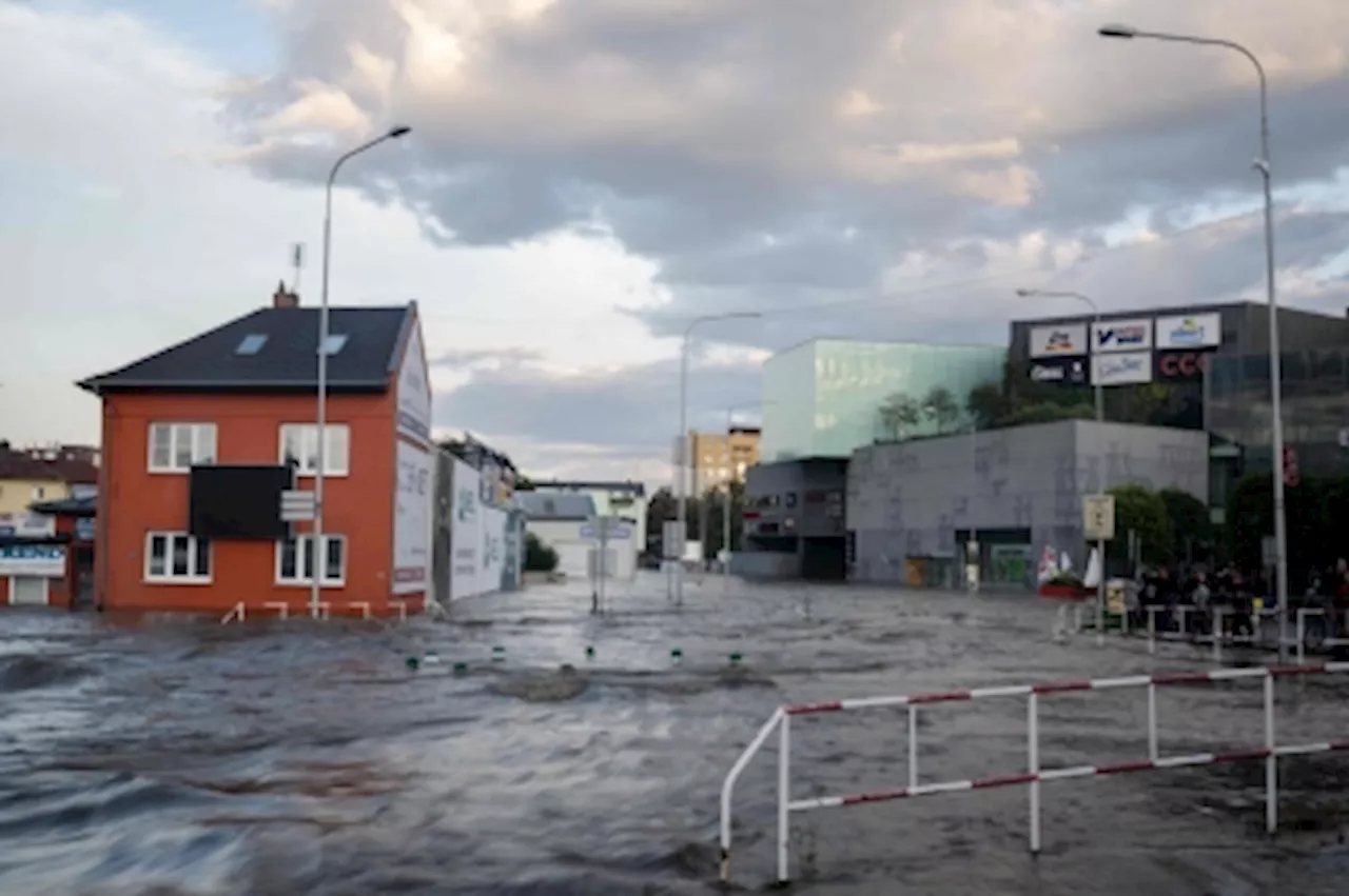 Floods halt factories in central Europe, retailers shut as death toll rises to 10