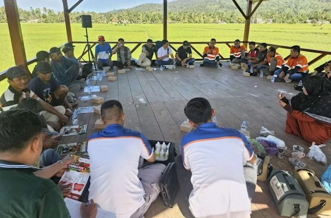 PT Ceria Dorong Pertanian Berkelanjutan di Sekitar Area Tambang Nikel