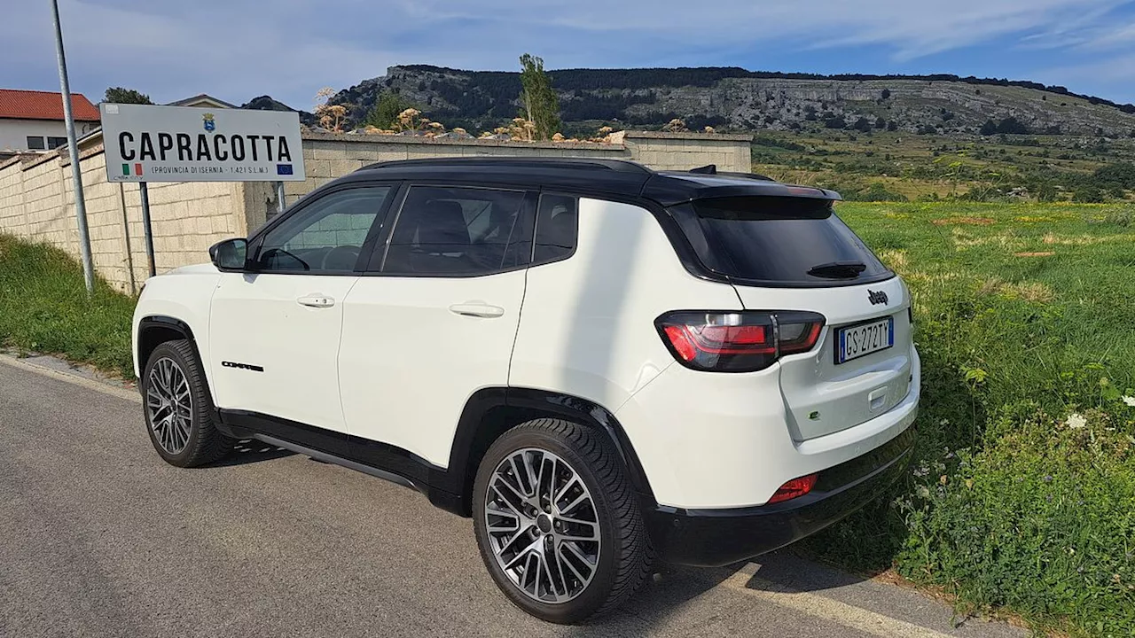 Prova della Jeep Compass e-Hybrid