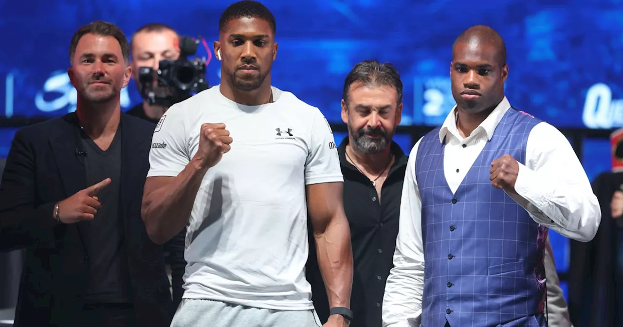 Anthony Joshua vs Daniel Dubois fight time, undercard, TV channel and PPV cost