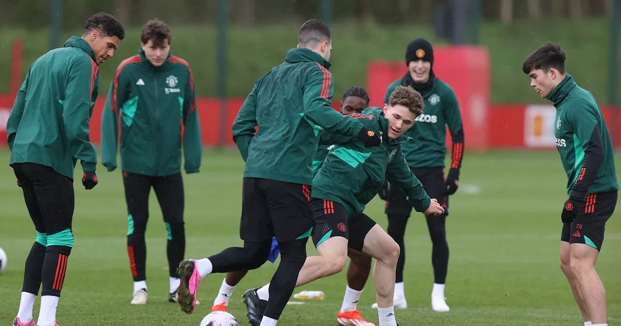 My son trained with Man Utd's first-team - Fernandes showed a touch of class