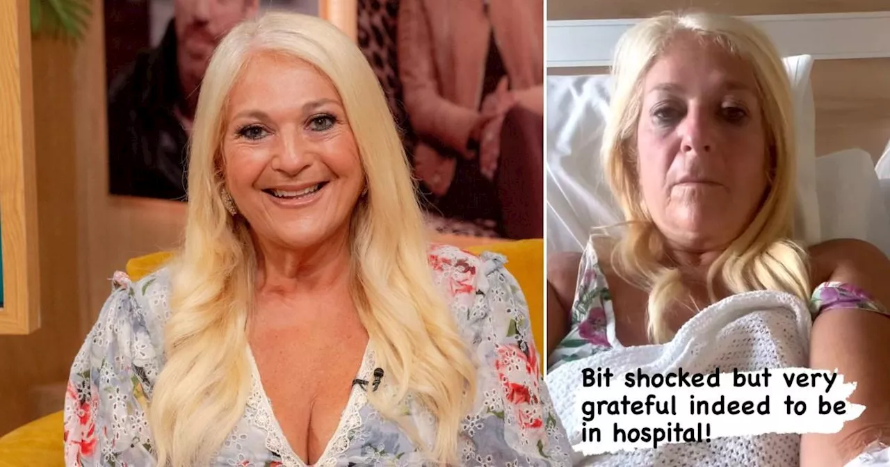 Vanessa Feltz 'in agony' after being rushed to hospital for emergency surgery