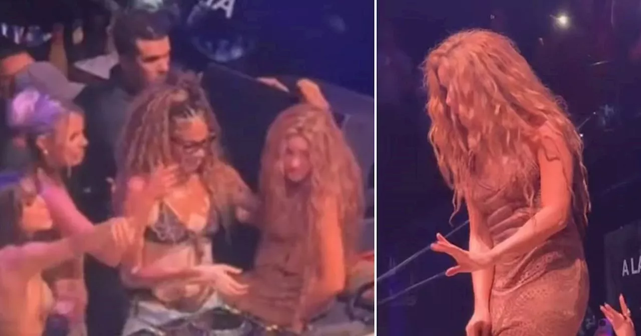 Shakira leaves stage abruptly mid-dance causing concern from fans