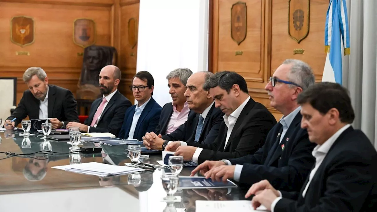 El Gobierno se reunió con los gobernadores por el Presupuesto 2025