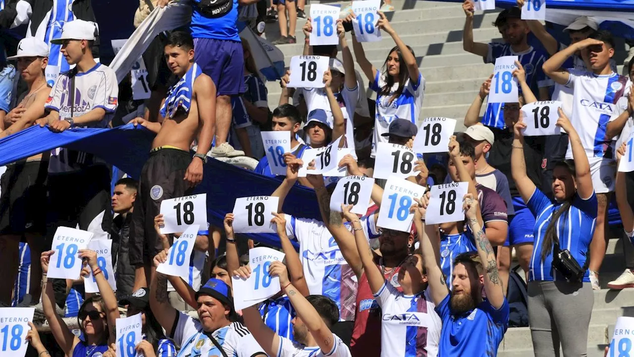 Godoy Cruz le realizó un emotivo homenaje al Morro García por el día de su cumpleaños