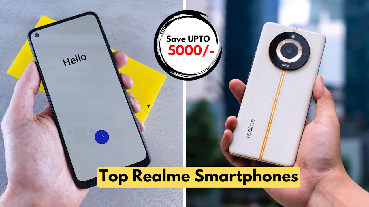 दिमाग चकरा जाएगा देख इन टॉप Realme Smartphones के दमदार फीचर्स, 5 हजार तक की बचत का मिल रहा है मौका