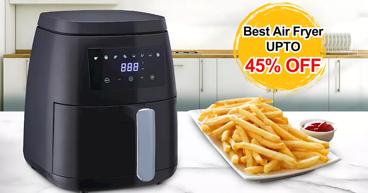 Amazon Sale में 45% तक की छूट पर मिल रहे हैं Air Fryers, तेल की बचत के साथ कुकिंग होगी हेल्दी