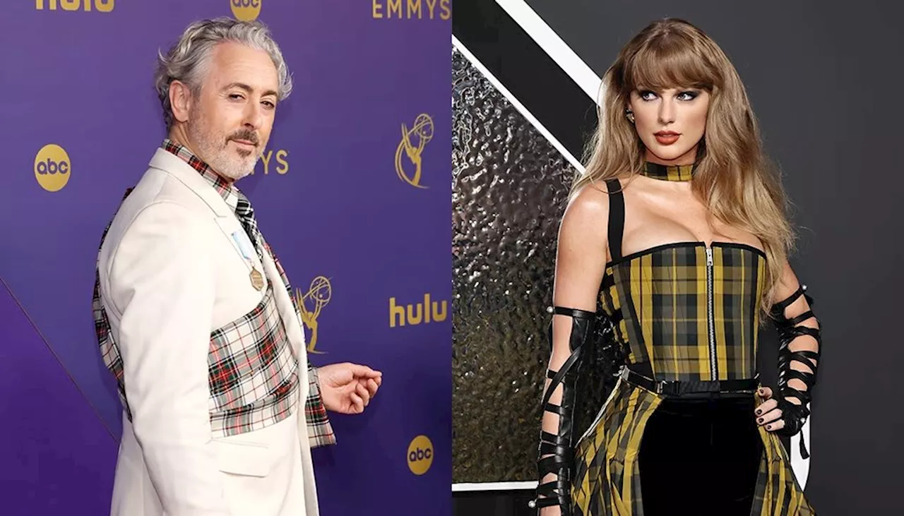 Alan Cumming Jokes About Taylor Swift's Outfit Resemblance