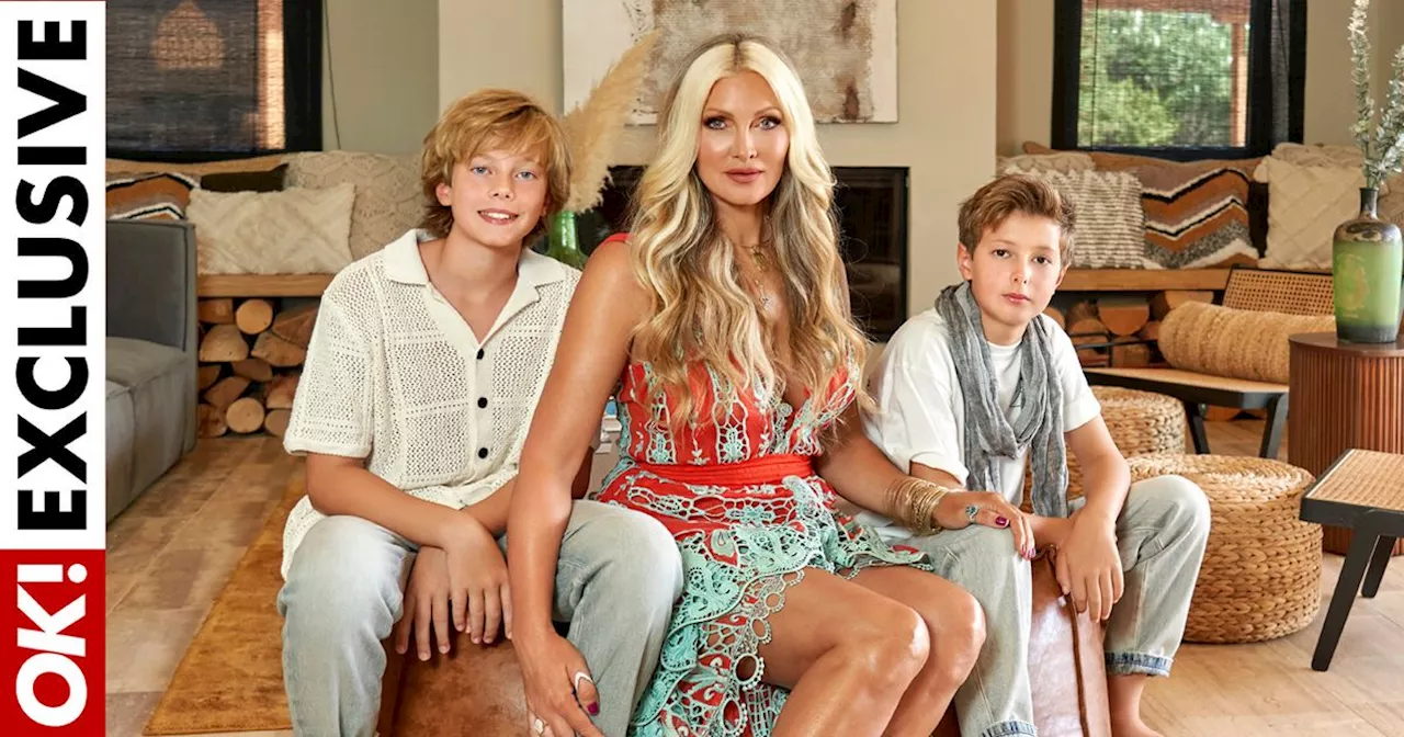 Caprice Bourret at home with rarely seen sons Jax and Jett 'I'm so protective'