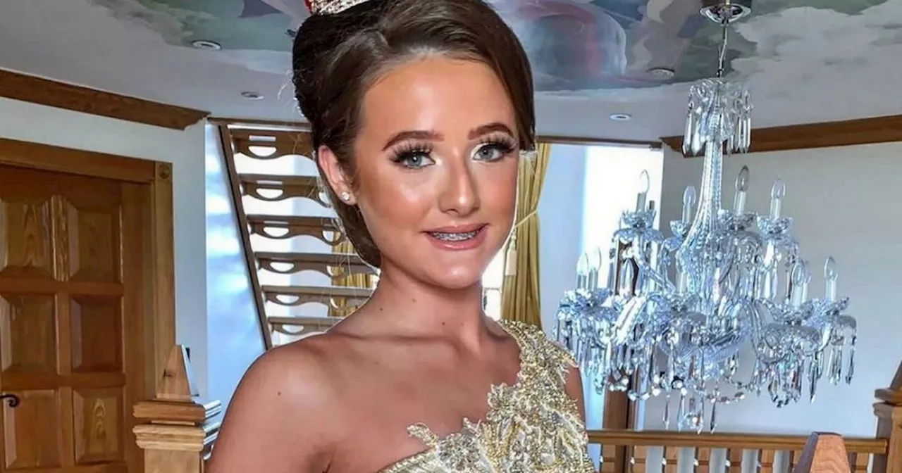 Paris Fury's daughter Venezuela, 14, wears £495 dress and £690 heels for wedding