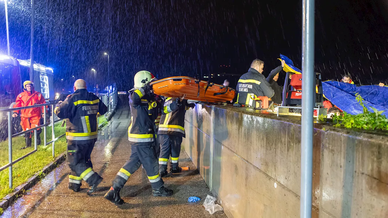 Rollstuhlfahrer beinahe in Kremsfluss ertrunken