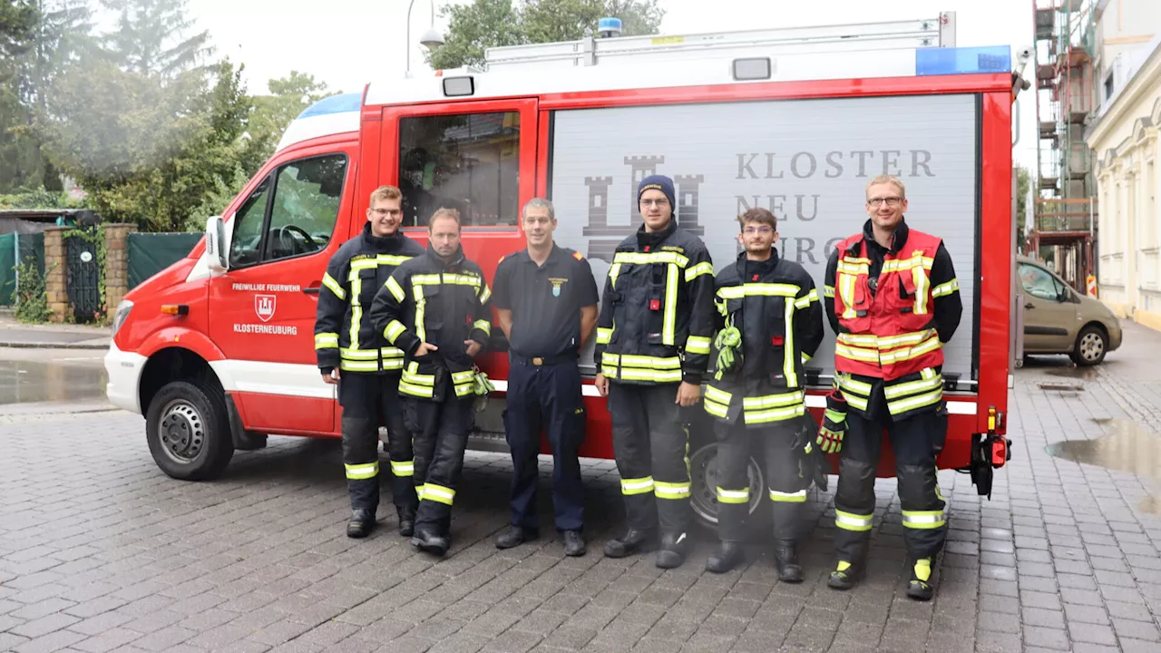 Rund 300 Feuerwehrler sind im Raum Klosterneuburg im Einsatz