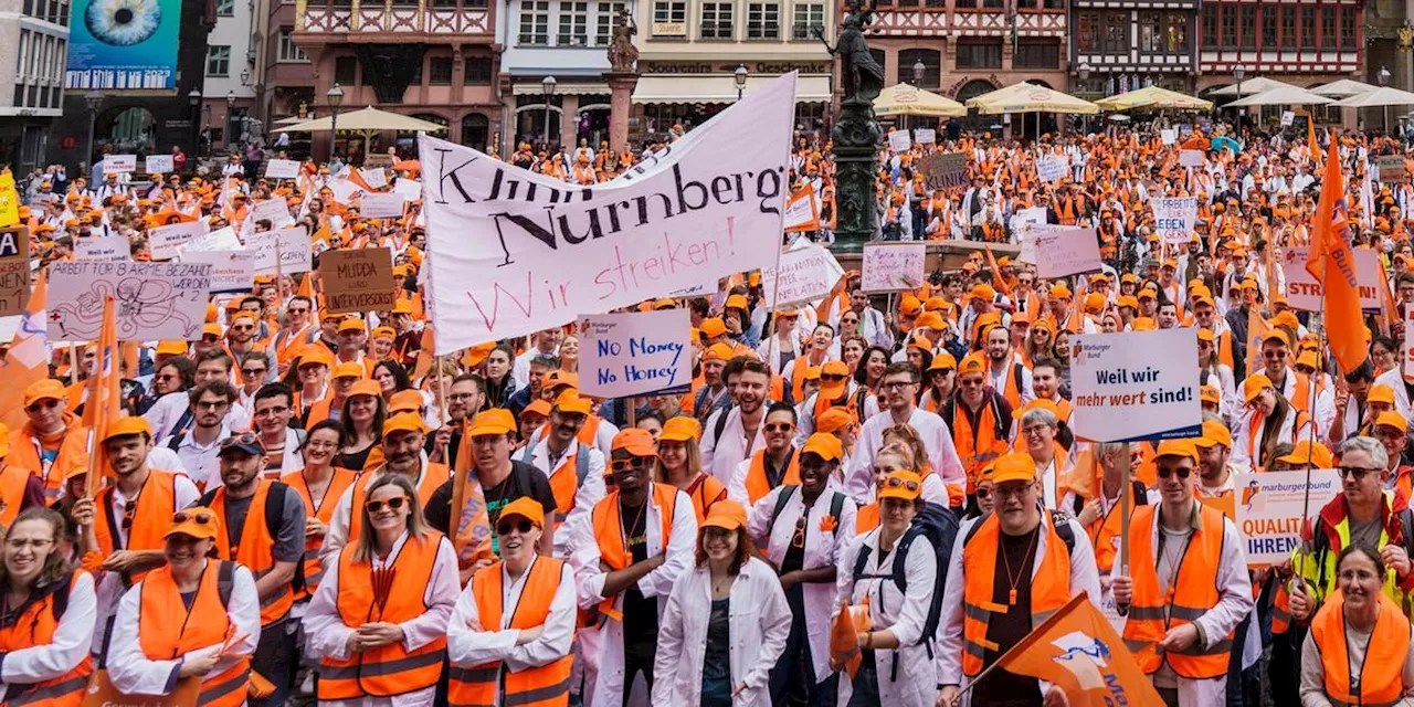 Marburger Bund ruft Krankenhaus&auml;rzte zum Warnstreik auf