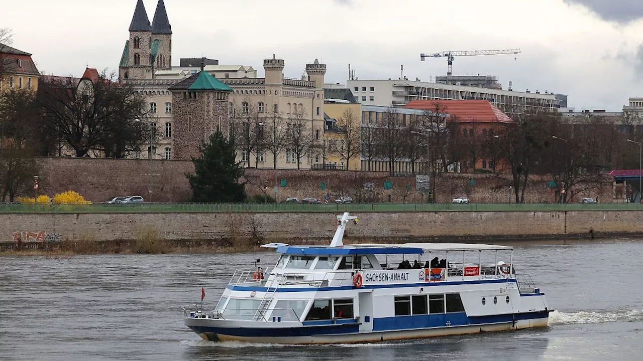 Sachsen-Anhalt: Derzeit keine Gefahr wegen Elbe-Hochwasser in Magdeburg