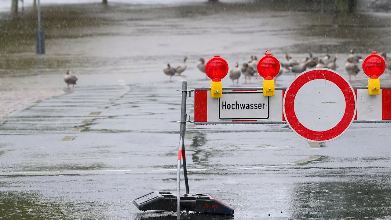 Sachsen: Zweithöchste Hochwasser-Warnstufe in Ostsachsen