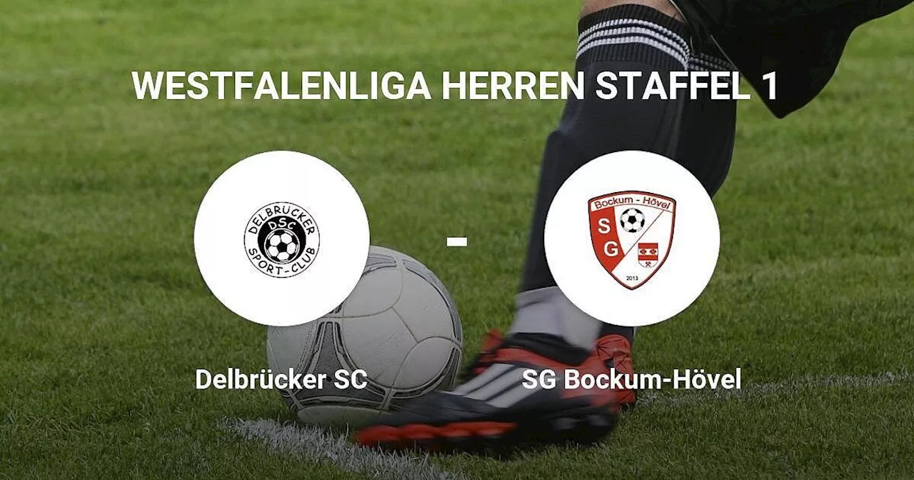 Das Team des Delbrücker SC gegen die SG Bockum-Hövel trennen sich unentschieden