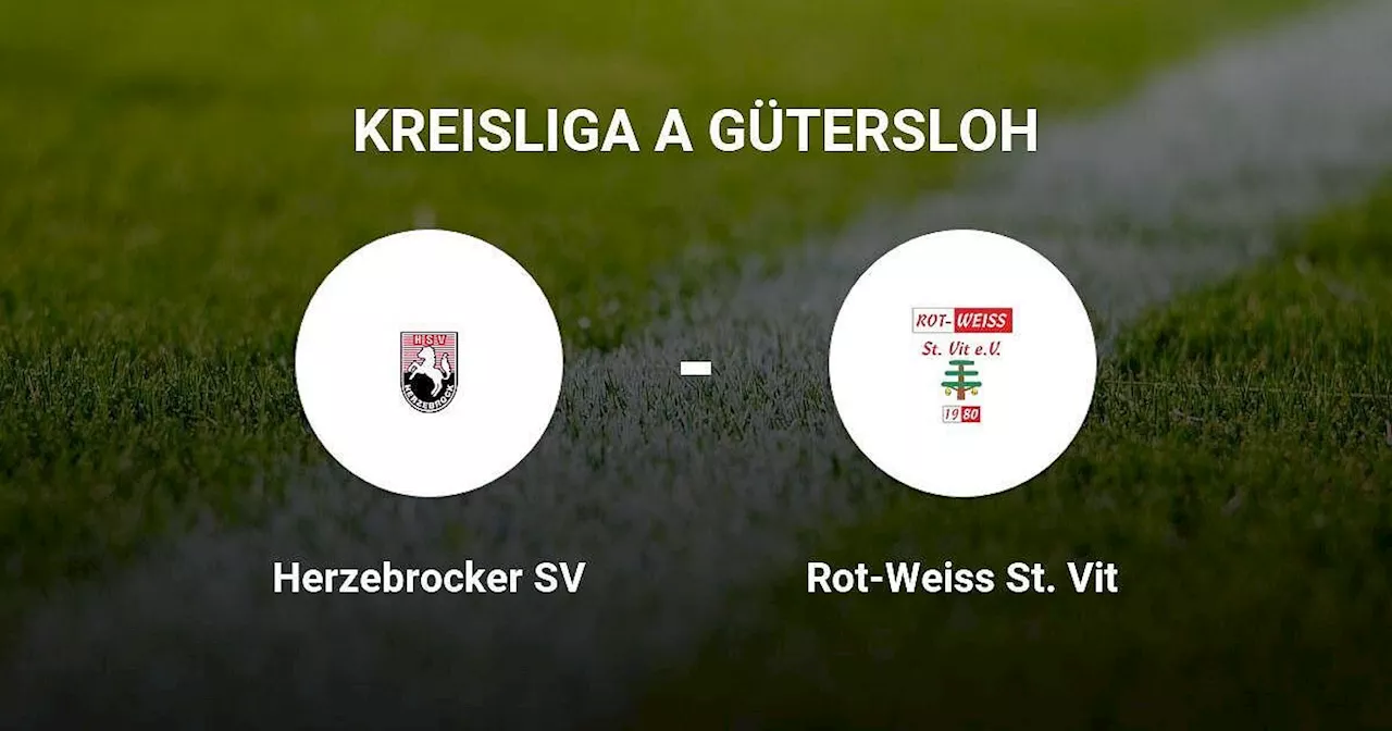 Rot-Weiss St. Vit verliert gegen Herzebrocker SV