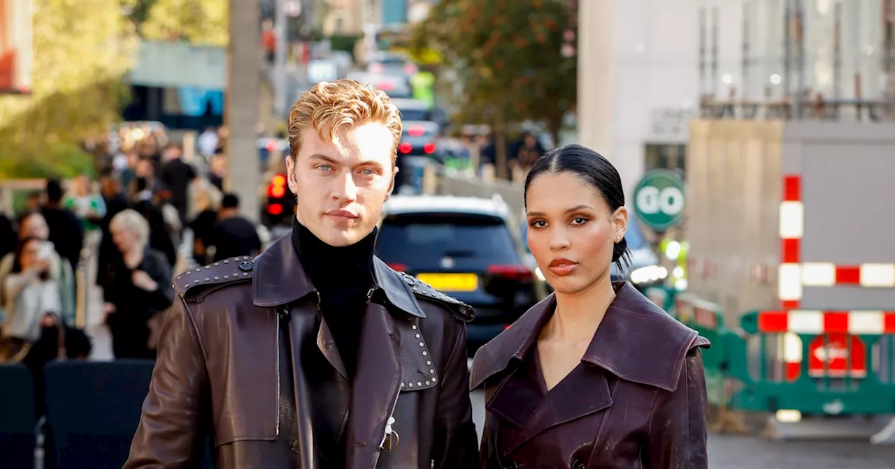 Nara Smith Lucky Blue Burberry Show London Fashion Week 2024