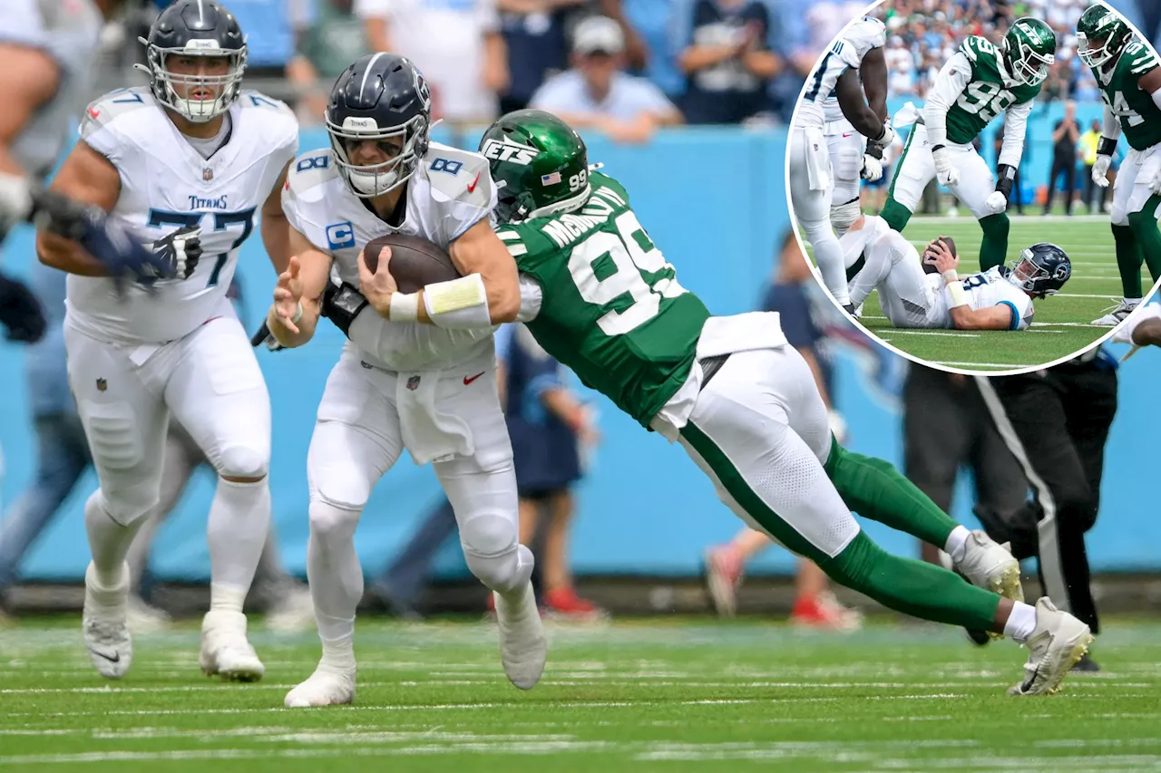 Jets' Will McDonald provides 'unbelievable' three-sack effort in best game as pro