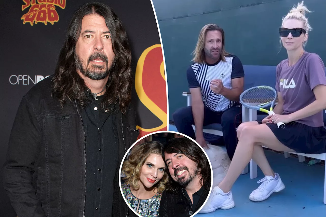 Dave Grohl was 'jealous' of wife Jordyn Blum's 'flirty' relationship with 'hot' tennis coach: report