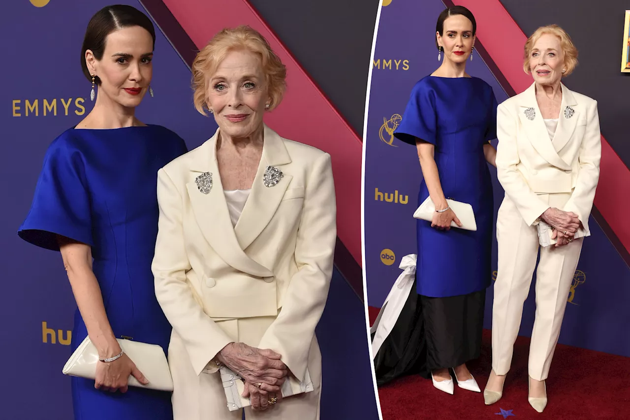 Holland Taylor, 81, and Sarah Paulson, 49, turn Emmys 2024 into a date night