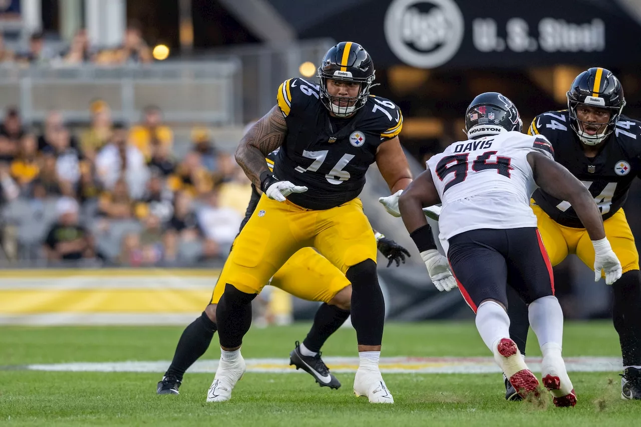 Pittsburgh Steelers hyped-up rookie Troy Fautanu impresses in NFL debut