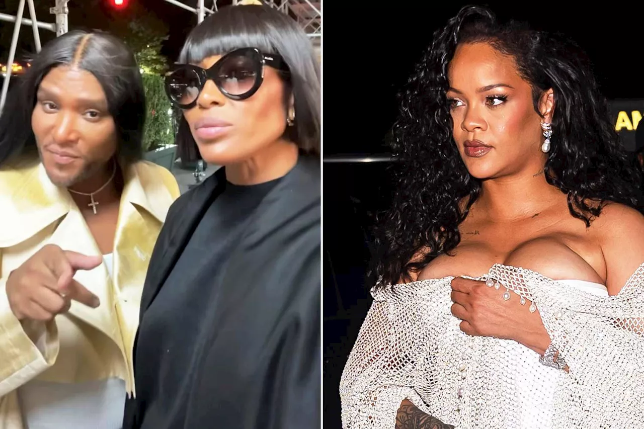 Did Law Roach and Naomi Campbell Shade Rihanna's Outfit at New York Fashion Week? The Internet Thinks So