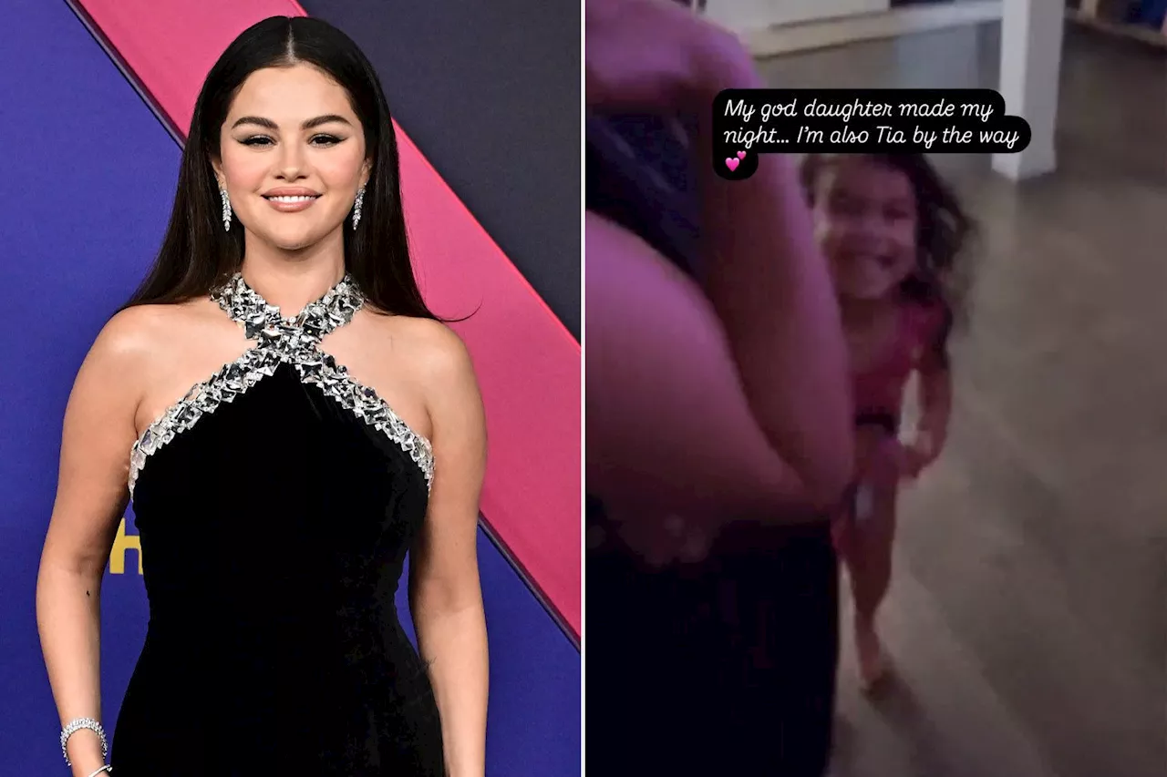 Selena Gomez Shares Sweet Video of Goddaughter Cheering Her on at 2024 Emmys: 'Made My Night'