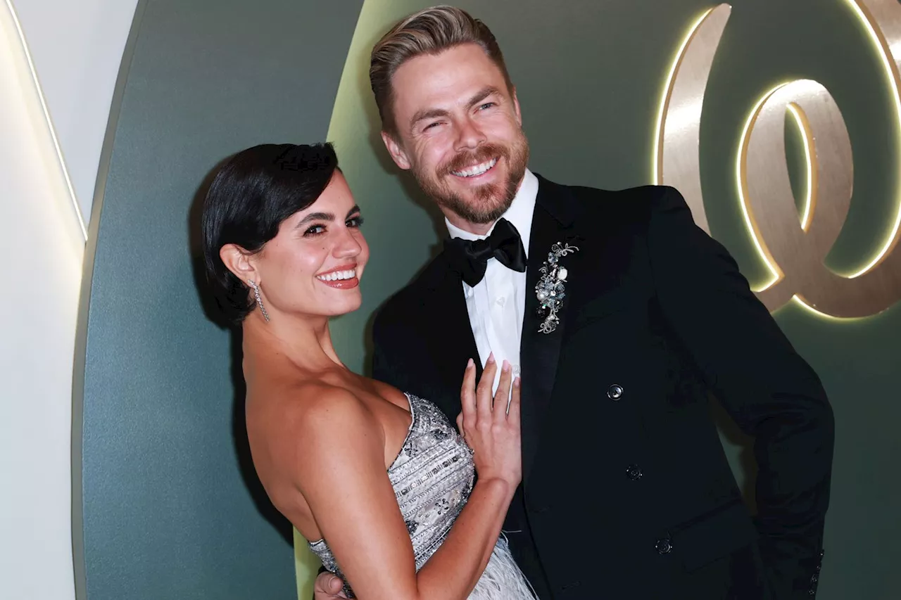 Derek Hough and Wife Hayley Erbert Have Date Night at Emmys 2024 Bash, 9 Months After Her Emergency Surgery