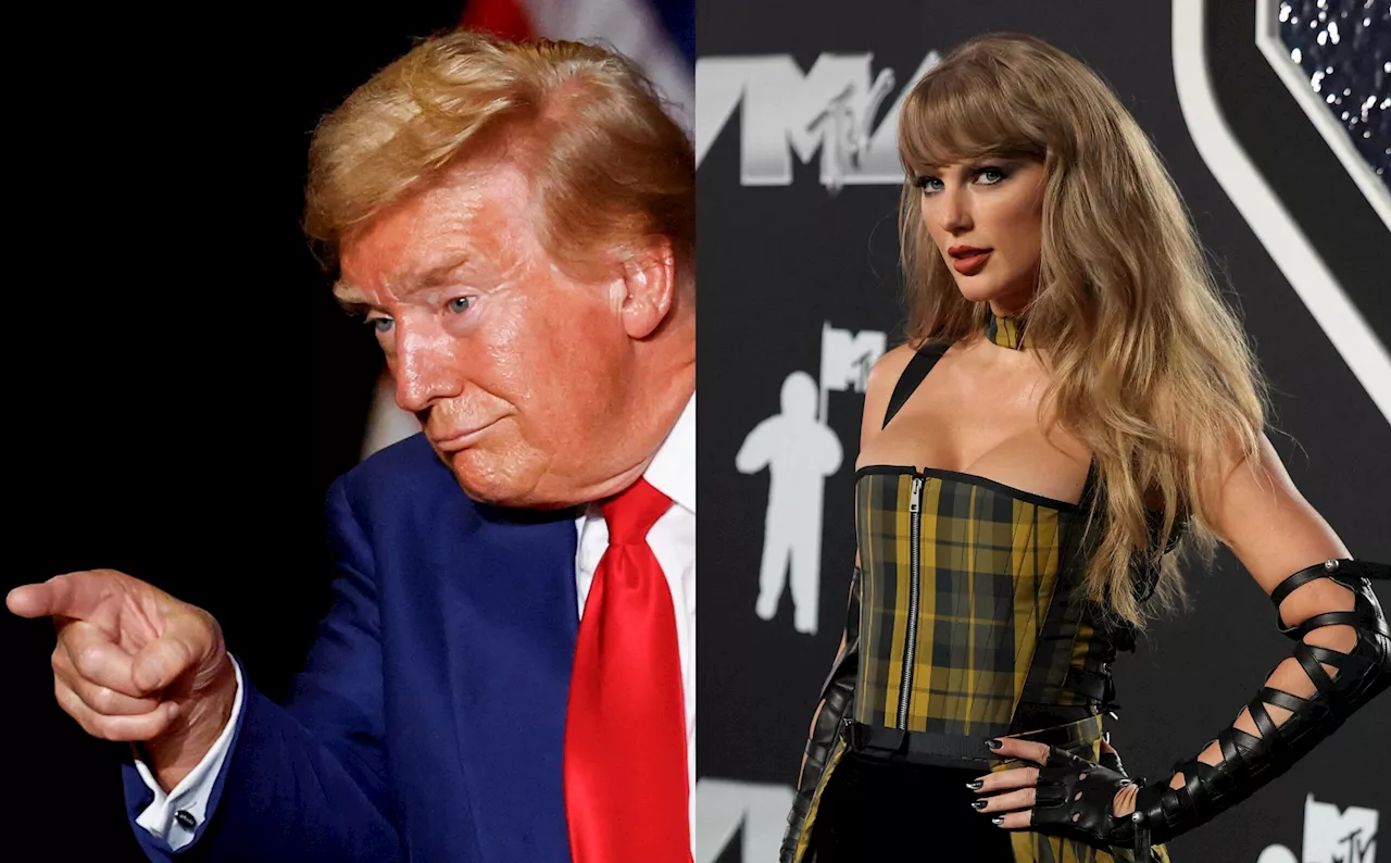 Trump says ‘I hate Taylor Swift!’ in Truth Social post