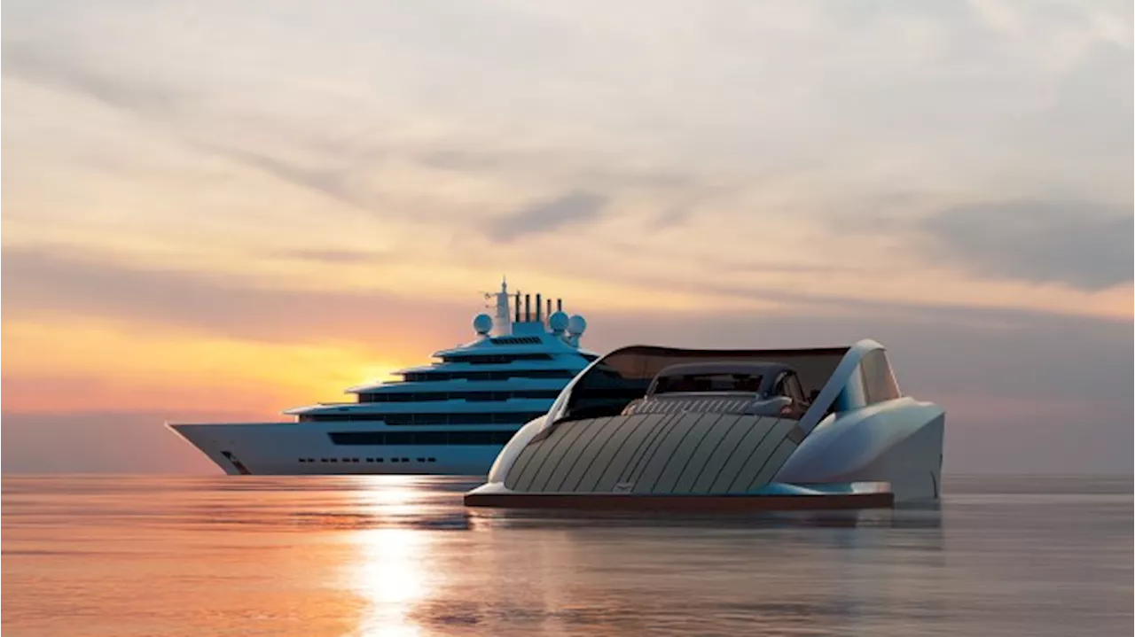 GreenJoy Unveils The Falcon Shuttle: A Luxury Catamaran Designed To Transport Supercars